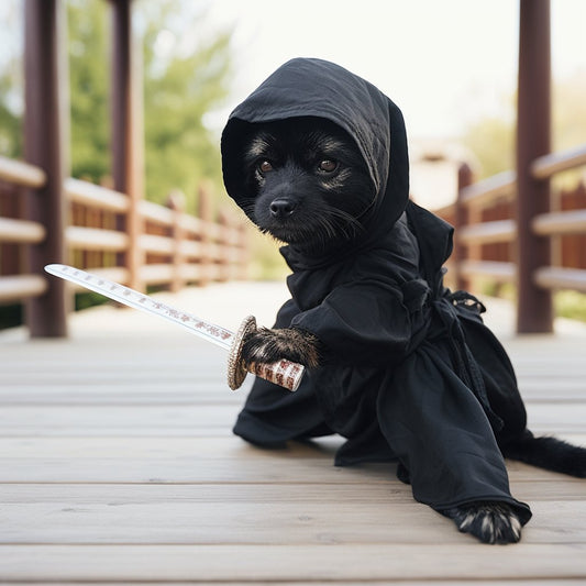 Shadowy Chronicles: Historical Dog Portraits Unearthed