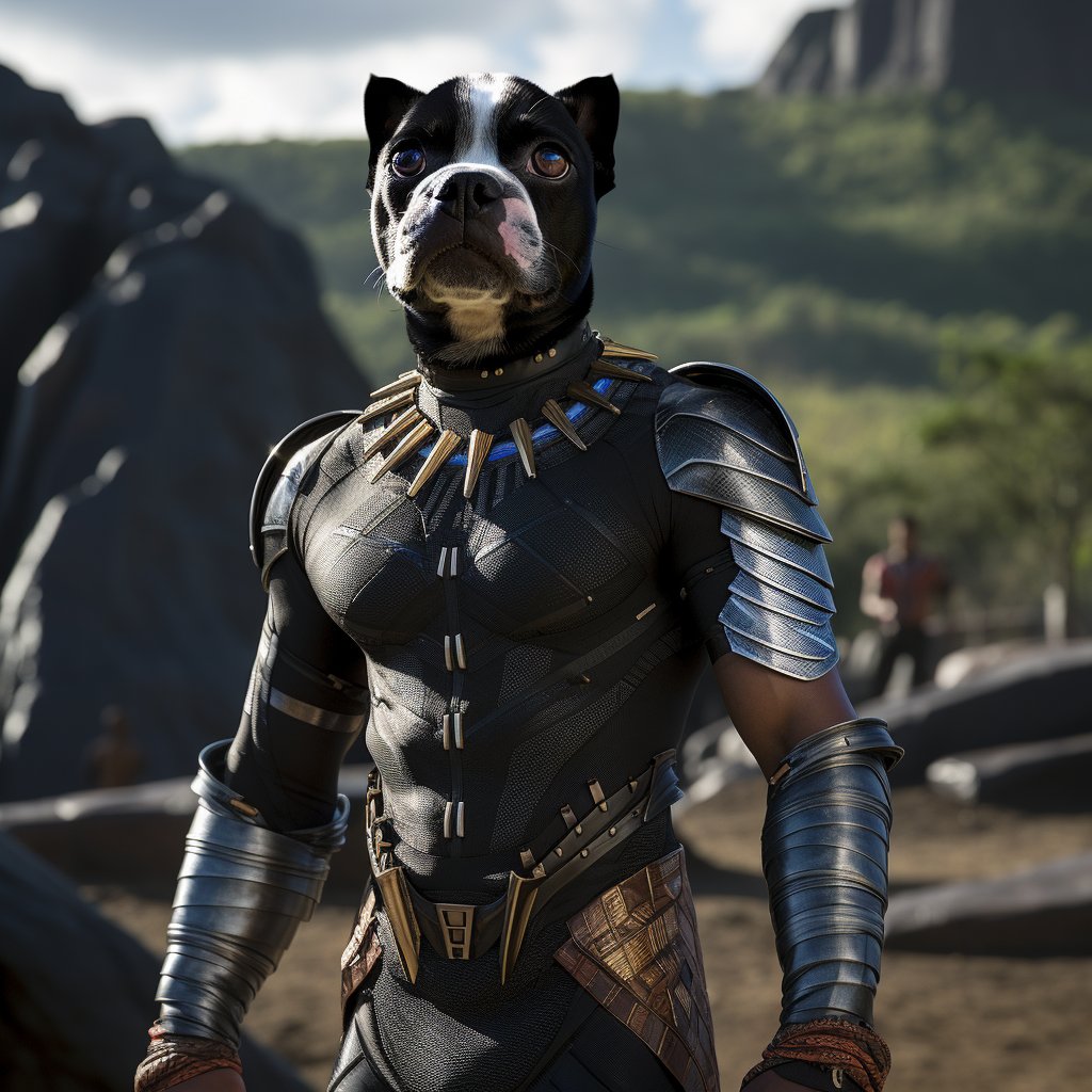 Brian's Marvelous Moment: A Family Guy Dog Portrait