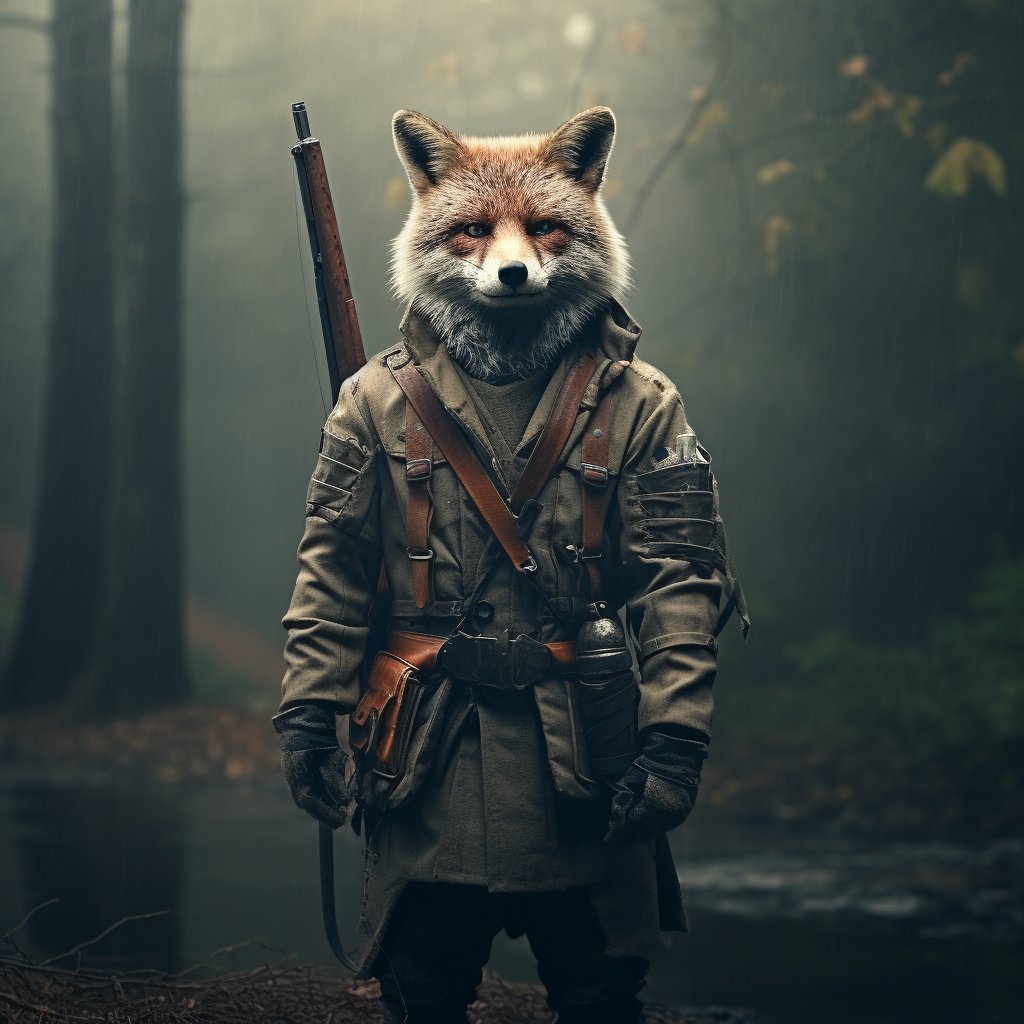 Wild Elegance: Personal Dog Portraits for the Modern Huntsman