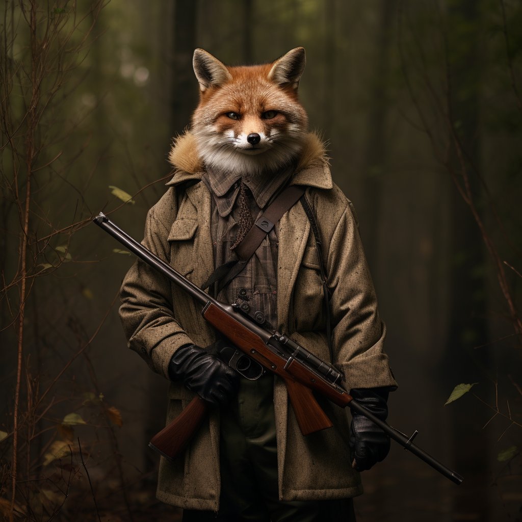 Tailored Wilderness: Personalised Dog Portraits for Forest Pursuits