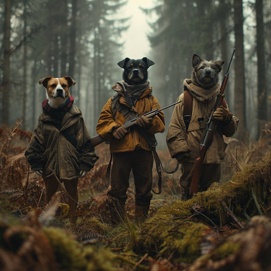 Uniformed Guardians of the Wilderness: Canine Vigilantes