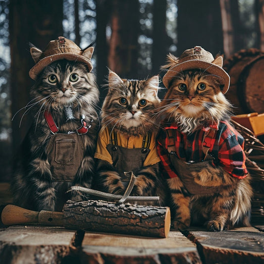 DIY Pet Lumberjacks: Crafted Canine Couture Canvas