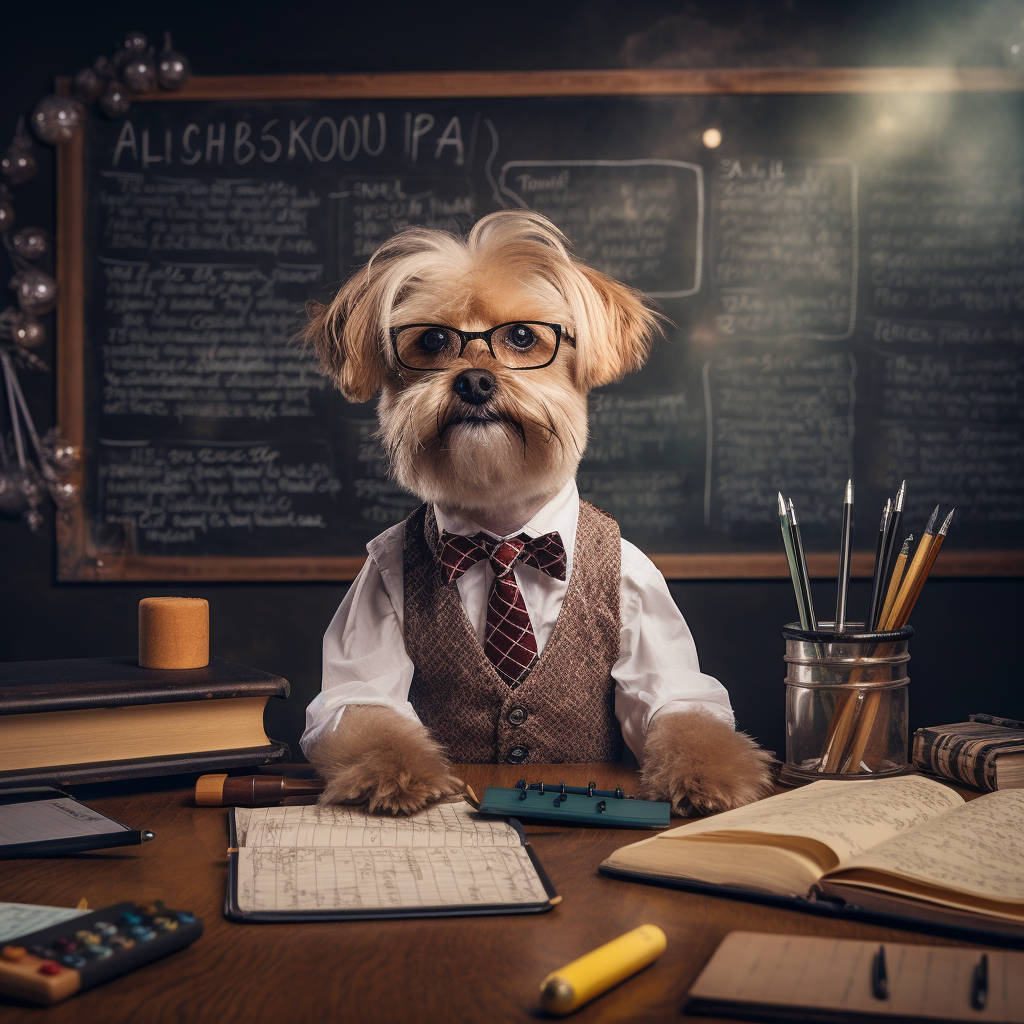 Canine Elegance Unleashed: Face-Focused Dog Portrait Delight