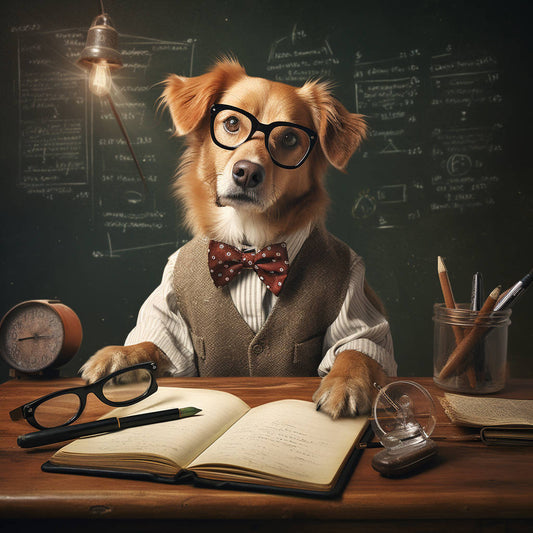 Brushed Elegance: Custom Dog Portrait Painting Mastery