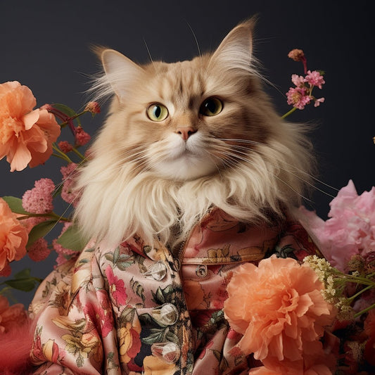 Pawsitively Stylish: Custom Canine Portrait for Dog Dads on Father's Day