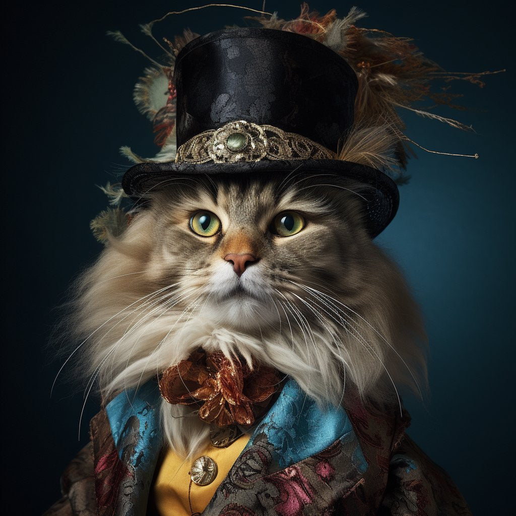 Couture Companionship: Personalized Pet Portraits for a Touch of Elegance