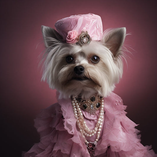 Dapper Dog Dad Delight: Personalized Pet Portraits for Father's Day