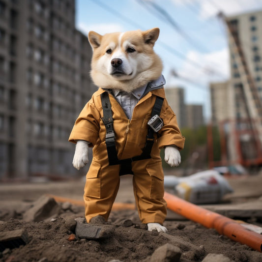 Blueprints of Love: Personalized Dog Dad Gifts in Engineer's Style