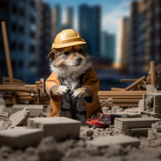 Architectural Whisker Elegance: Gifts for Cat Lovers from the Construction Site