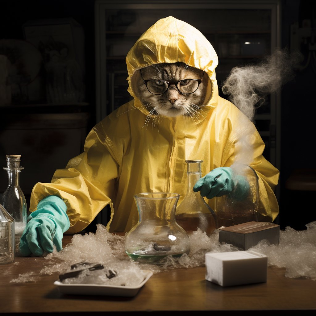 Customized Majesty: Personalized Cat Canvas Portrait