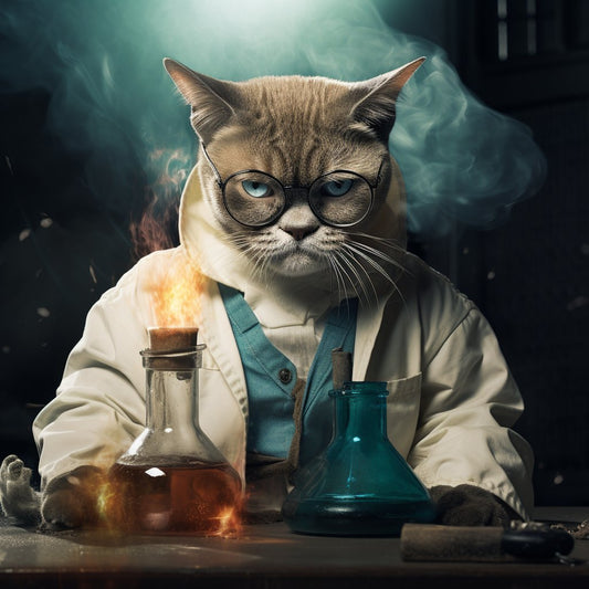 Tailored Elegance: Custom Dog Things Canvas Portrait