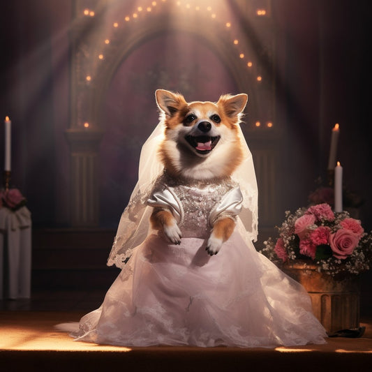 Bridal Bliss: Gidts for Dog Lovers Canvas