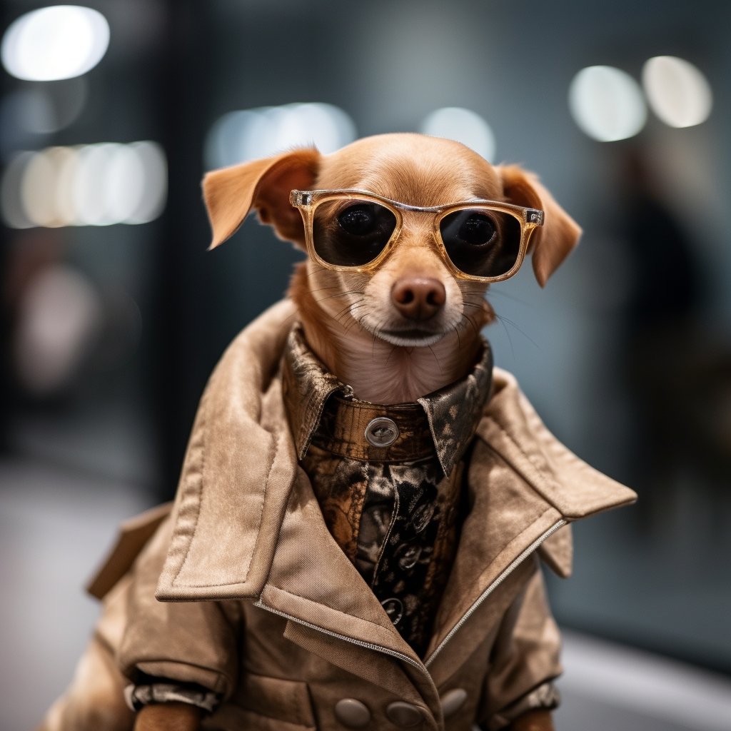 Pawsent of Style: Dog's Gift to Dad Canvas