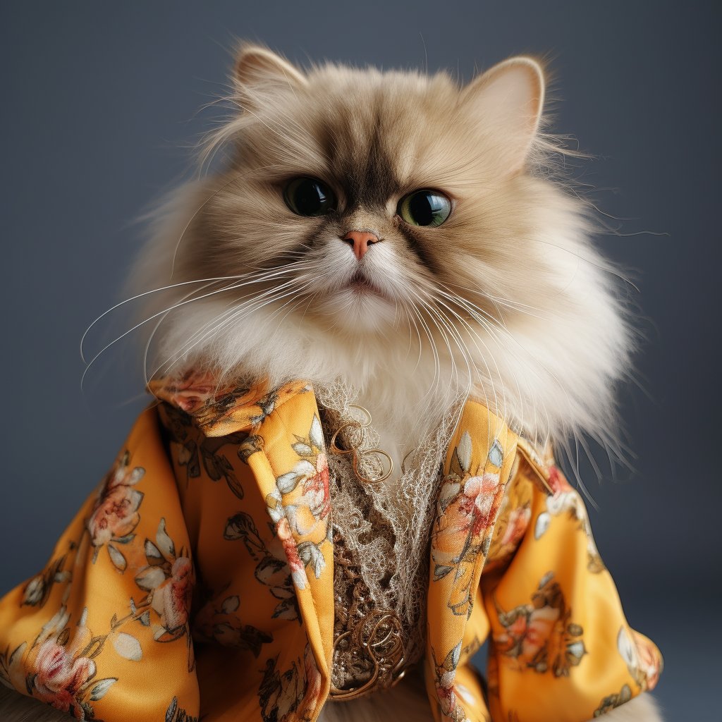 Feline Festive Fashion: Christmas Cat Decor Canvas