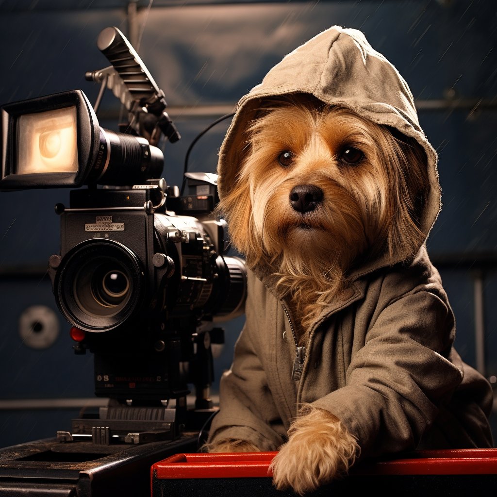 Yuletide Paws in Director's Studio Splendor