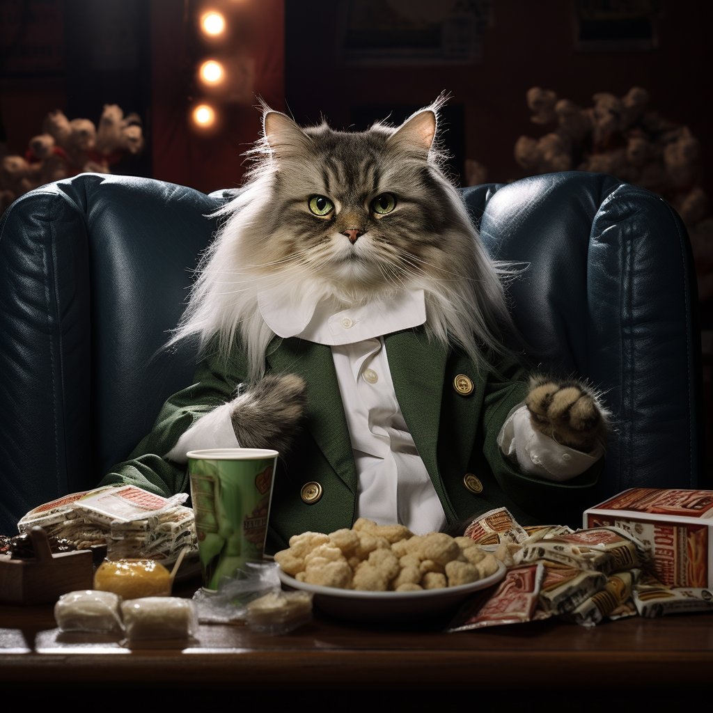 Canine Chronicles: Personalized Director's Canvas