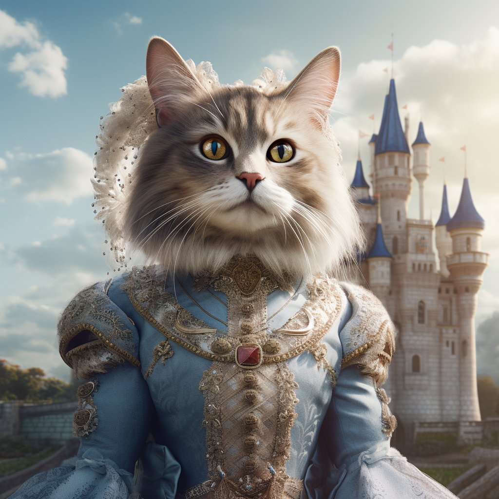 A Trio of Love: Dog and Couple Canvas