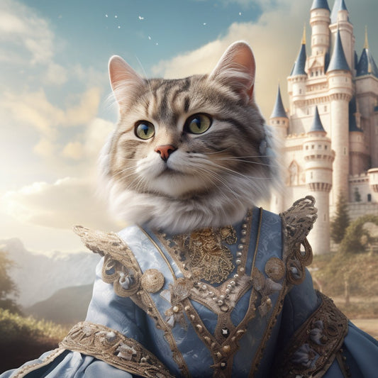 Enchanted Canine Elegance: Disney Princess Dog Ornaments