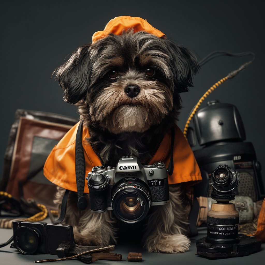 First Bark Celebration: Puppy's Inaugural Birthday Portrait