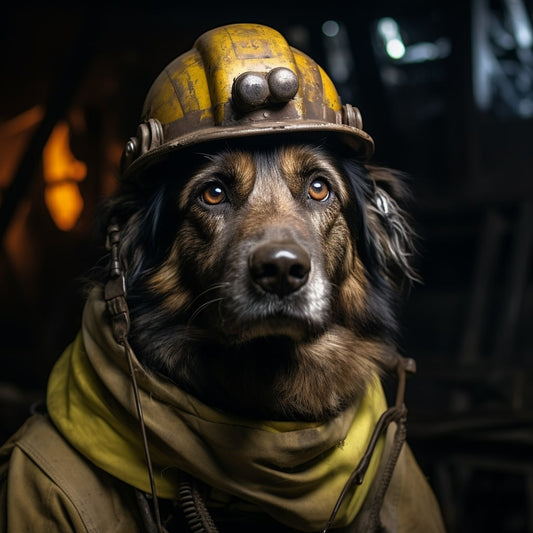 Metallic Paws: Customized Christmas Ornaments for Your Steelworker Pet