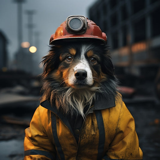 Forged Festivity: Personalized Ornaments for Your Steelworker Pup