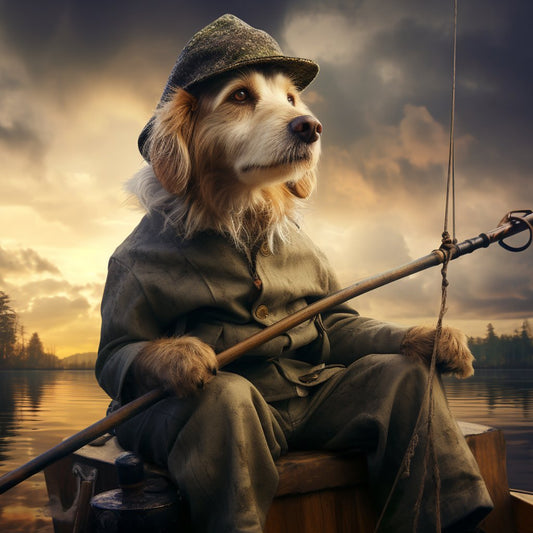 Celebratory Canine Moments: Birthday Dog Decor Portrait