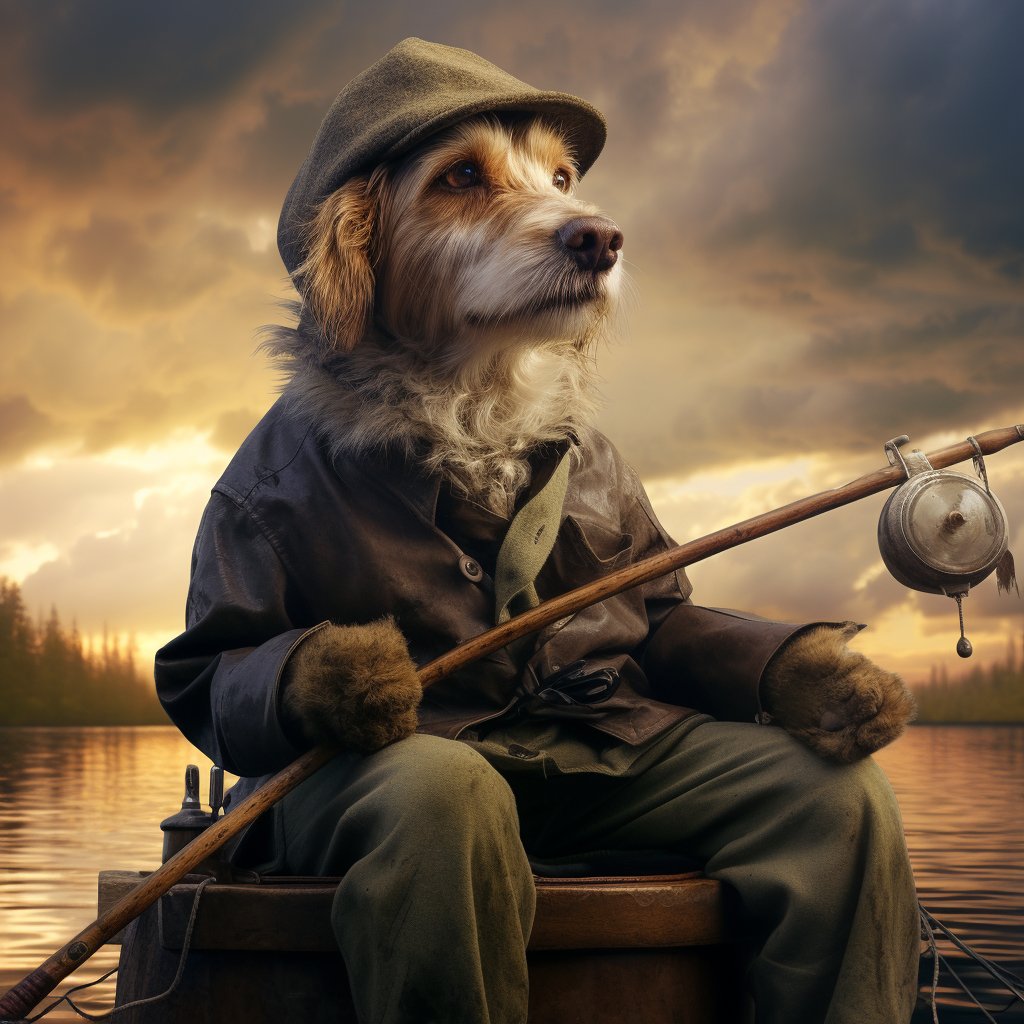 Memories Illuminated: Pet Memorial Xmas Decor Portrait