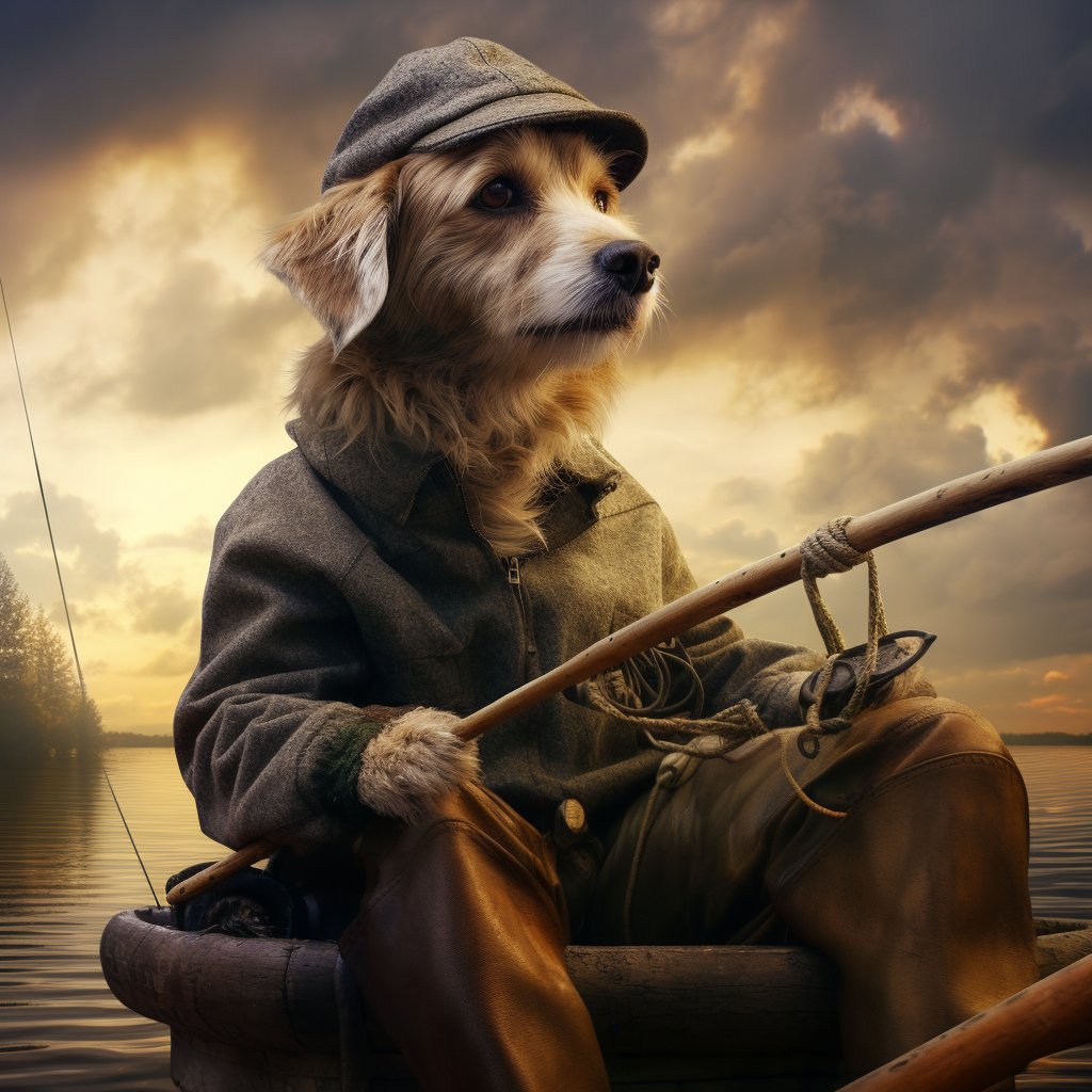 Whimsical Tail Waggers: Cartoon Dog Ornaments Collection