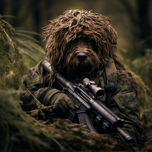 Warrior Whiskers Unleashed: Ferocious Cat Combat Portrait