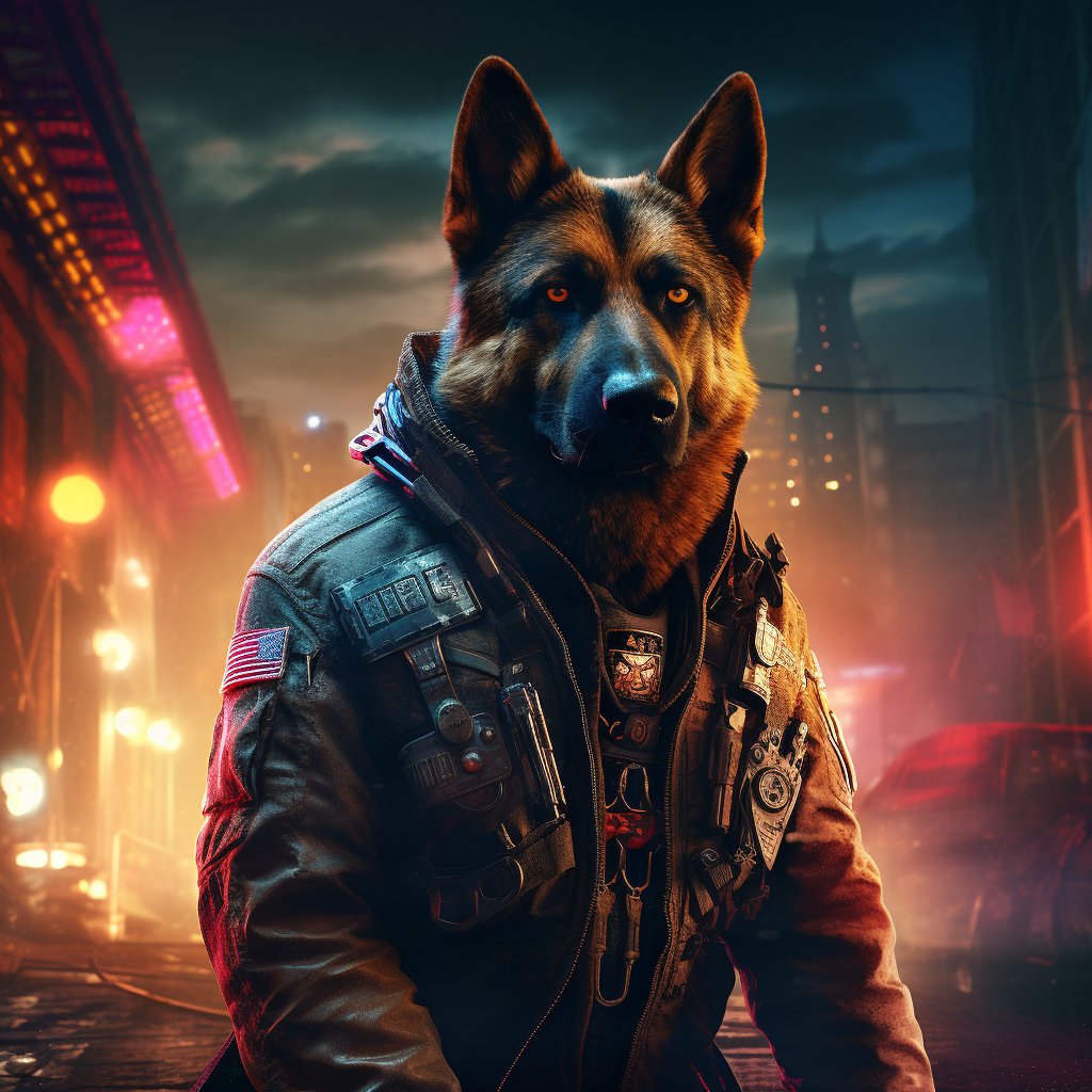 Cyber Excellence: The Pinnacle of Pet Portraiture