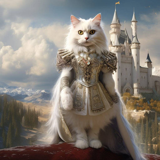 Royal Companions: Princess Pet Portraits, Ideal Gift Ideas for Him
