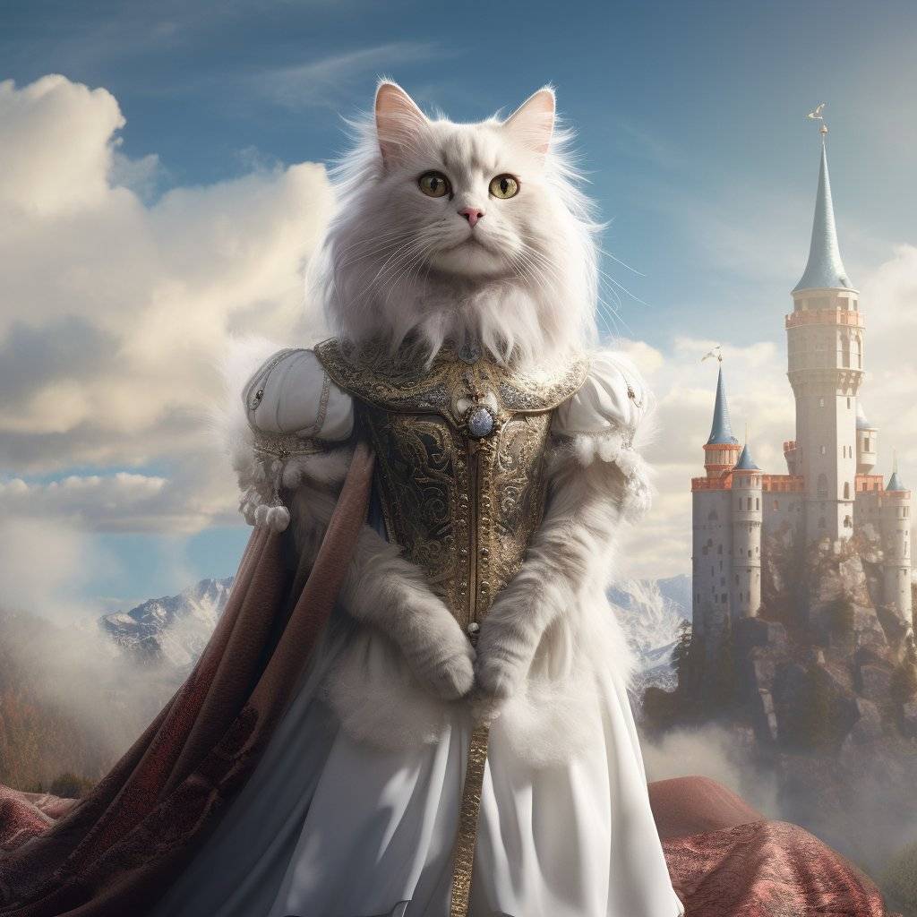 Captivating Love: Princess-Themed Pet Portraits for Your Boyfriend