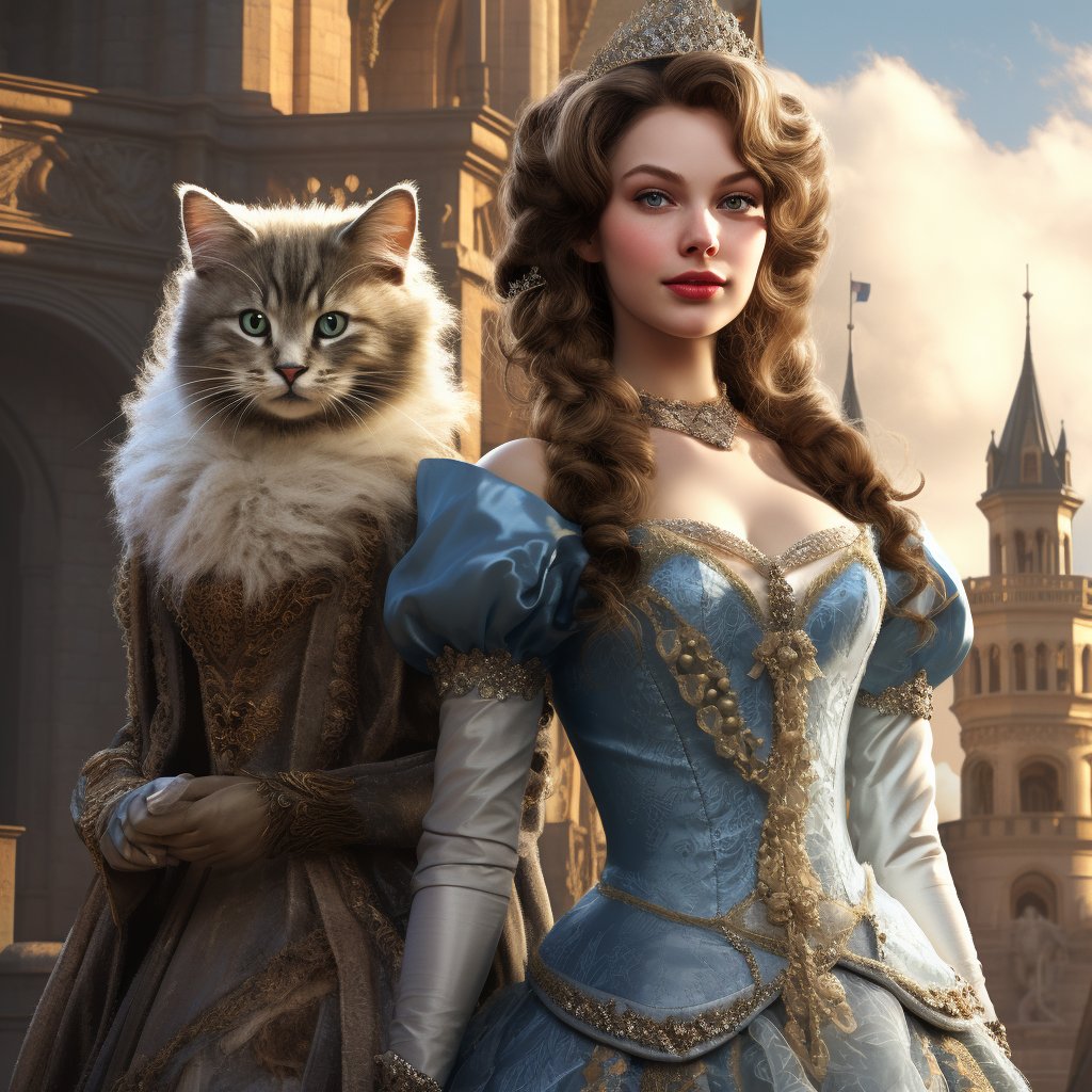 Enchanting Elegance: Custom Pet Portrait - Perfect Mum Birthday Gift