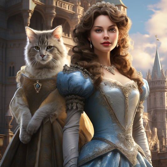 Thoughtful Gestures: Cinderella Pet Portraits for the Discerning Gentleman