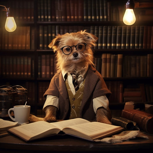 Majestic Canine Tributes: Top Gifts for Men Pet Canvas Portraits