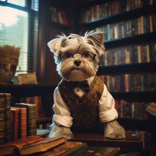 Noble Paws: Unique Gifts for Dad Pet Canvas Portraits