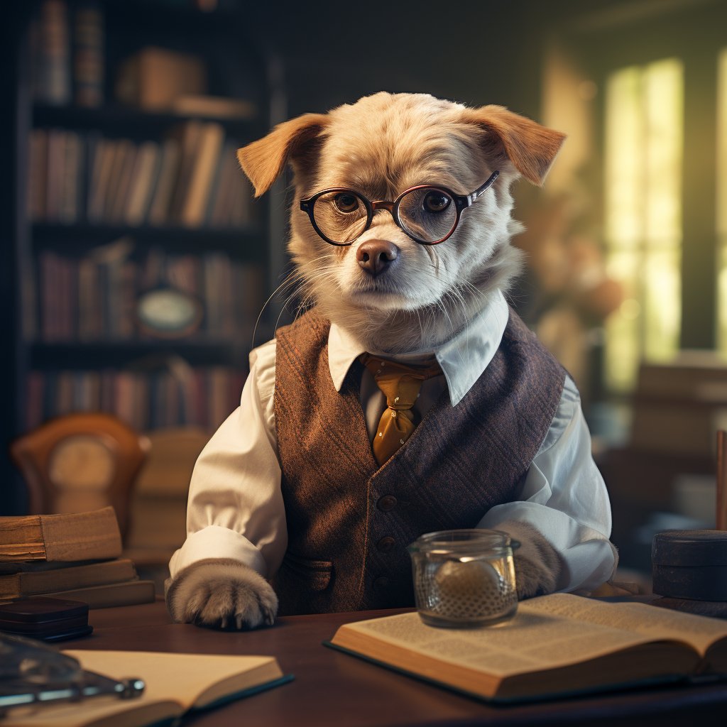 Wholesome Tributes: Good Gifts for Dads Pet Canvas Portraits