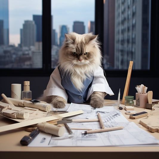 Timeless Pet Portraits: Interior Designer Elegance for Grandma's Birthday