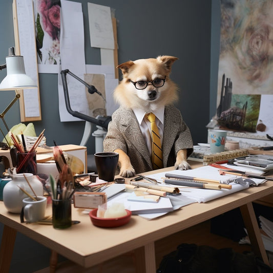 Whimsical 30: Unveiling Interior Designer Pet Portraits - Unique Gifts for Her Birthday