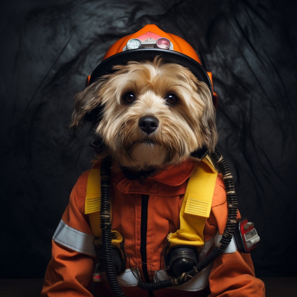 Anticipating Joy: Custom Pet Portrait for the Expecting Mom