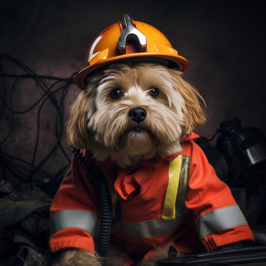 Custom Pet Canvas Portraits for Young Heroes