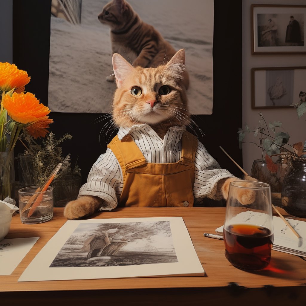 A Milestone in Artistry: 21st Birthday Presents - Custom Comic Artist Pet Portraits