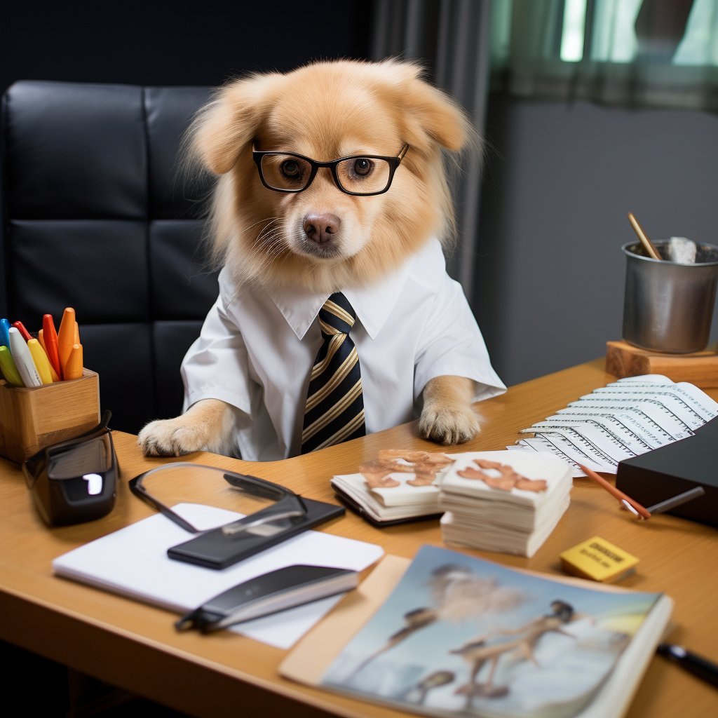 Whiskers of Wisdom: Unique Pet Portraits for Grandma