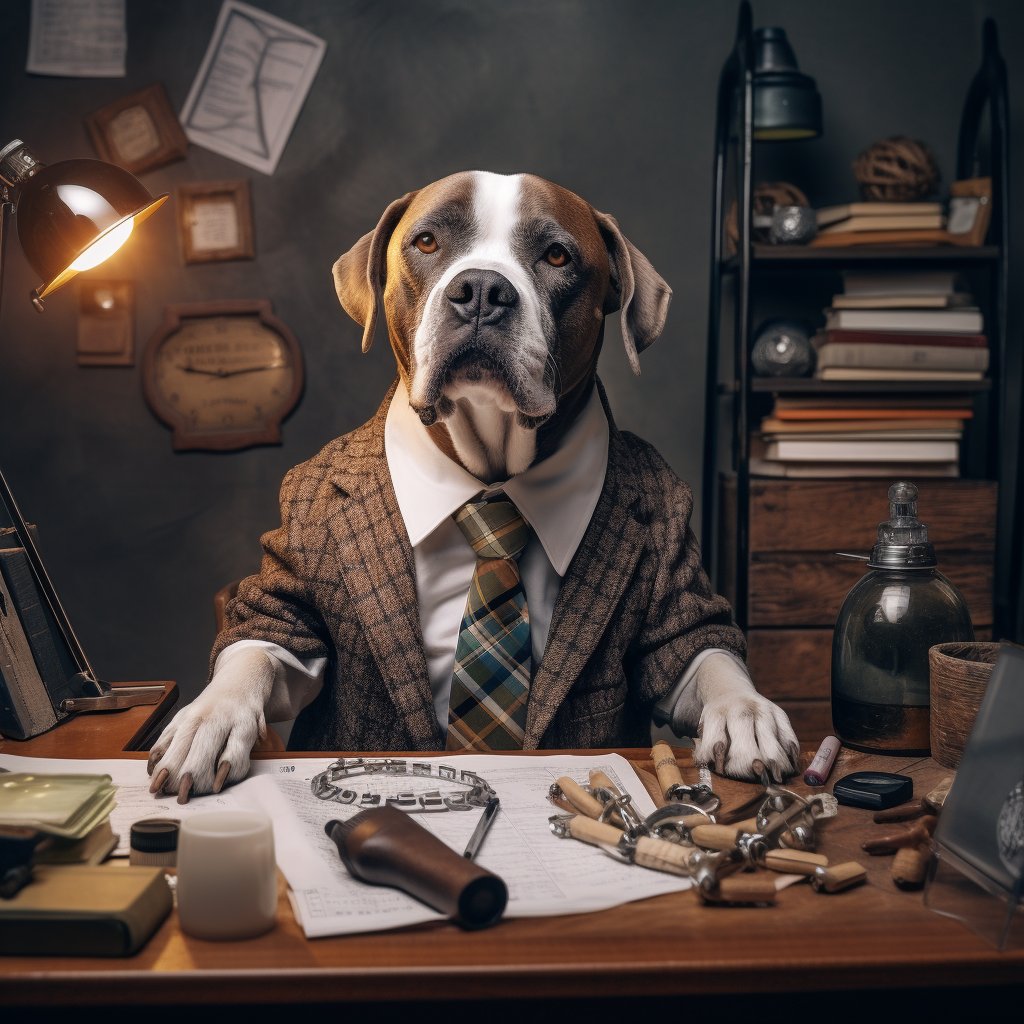 Mom's Treasure: Custom Pet Portraits with a Psychologist Twist