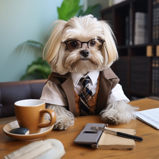 Sophistication Unleashed: Pet Portraits for the Psychologist Turning 21