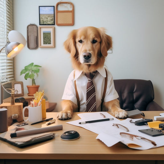 Psychologist's Elegance: Custom Pet Portraits for His 60th Birthday