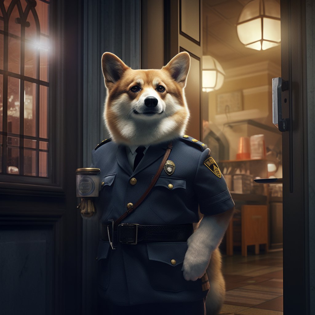 Valor in Canvas: Tailored Custom Pet Portraits