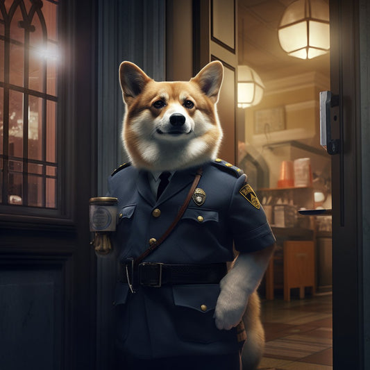 Valor in Canvas: Tailored Custom Pet Portraits