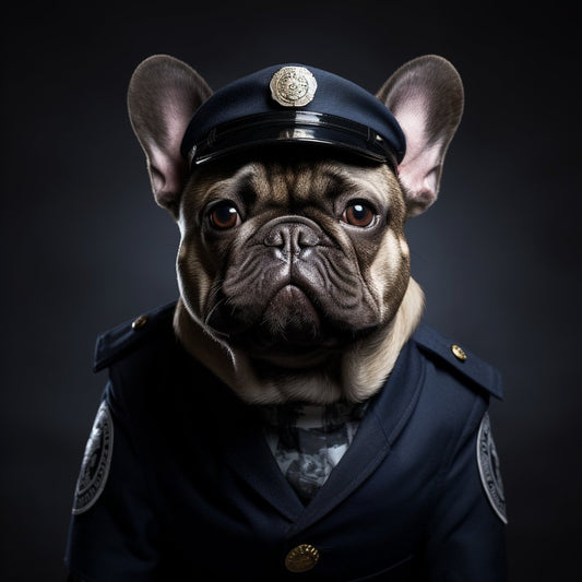 Portrait of Valor: Custom Pet Art