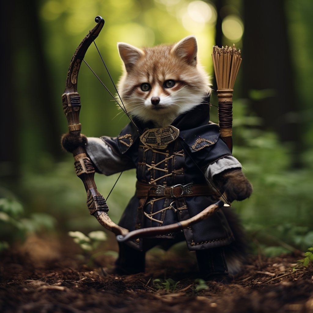 Courageous Companion: Custom Dog Artwork Reflecting Heroic Themes